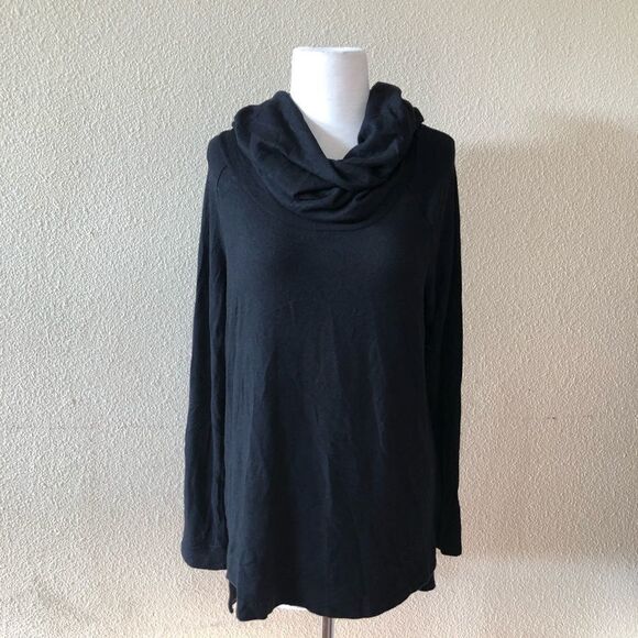 Gibson Convertible Neckline Cozy Fleece Tunic Size Medium - Picture 3 of 11